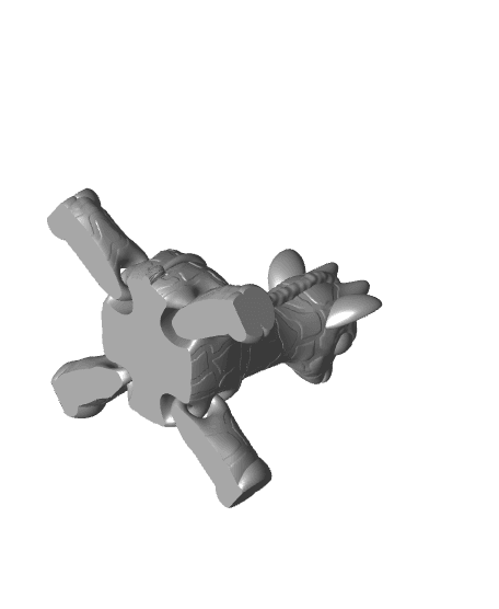 Giraffe Fidget 3d model