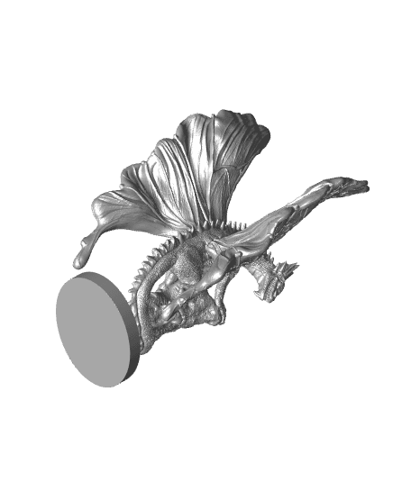 Butterfly Dragon (Pre-Supported) 3d model