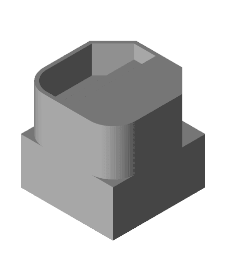 Flow test cube 3d model