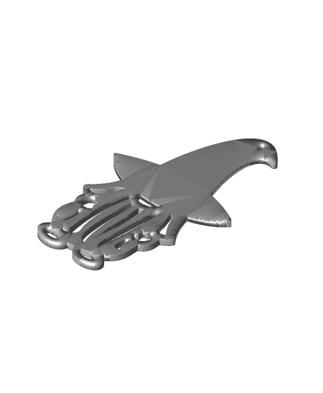 Spooky Gnome 3 Keychain 3d model