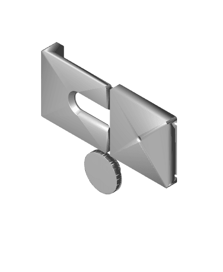 Watchmaker Tool:  Mainspring Insertion Jig (Parametric) 3d model