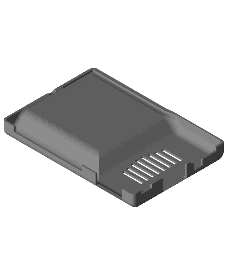 Homebrew Wii Case 3d model