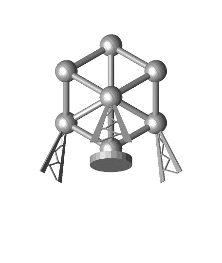 Atomium (Brussels) 3d model