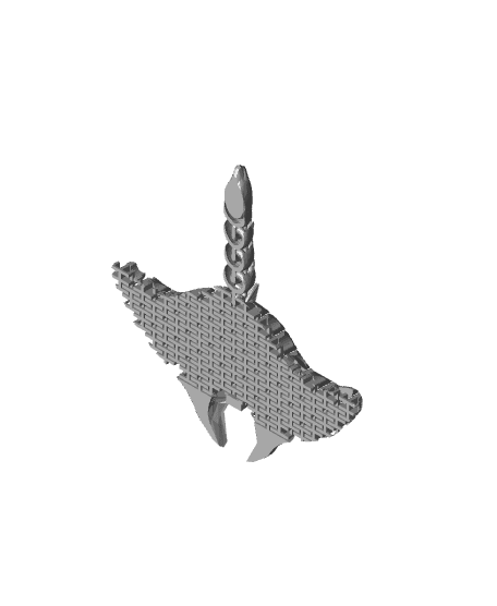 Articulated Manta-Rochen 3d model