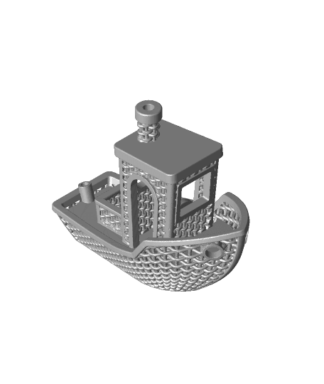 Lattice Benchy (Wicker Lattice) 3d model