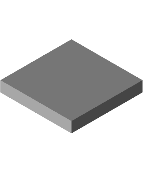 Scrabble Tile Home Decor 3d model