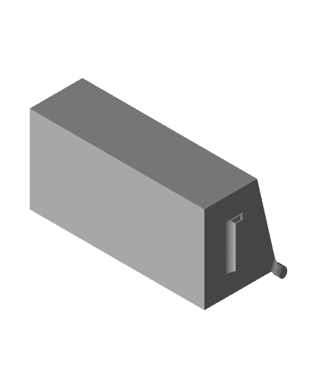 Dumpster Switch Game Holder 3d model