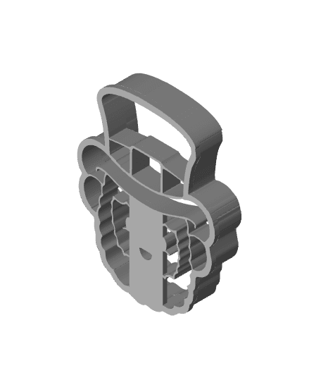 Man Cookie Cutter, Biscuit Cutter 3d model