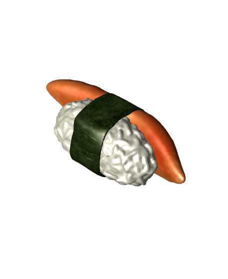 Unagi Sushi Roll 3d model