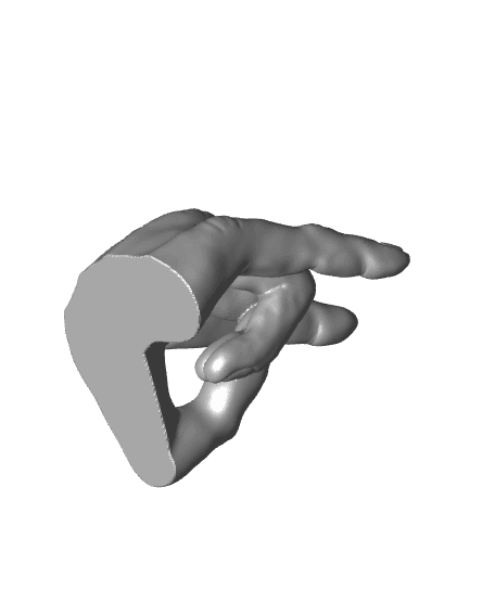 The Rock On Lazy Waver / Waving Hand Dashboard 3d model