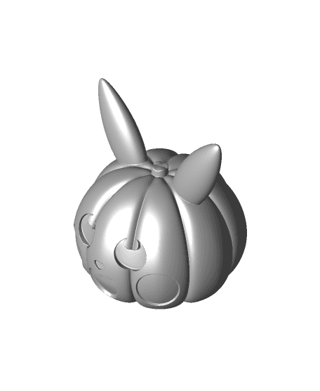Pika Pumpkin (+Bambu 3mf files) 3d model
