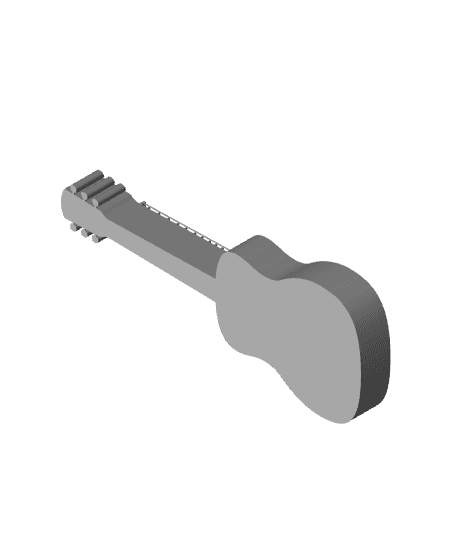 Tiny Guitar 3d model