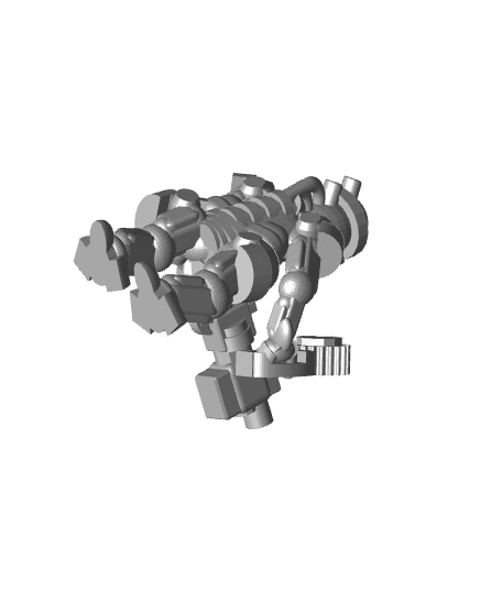 FHW Mortis Korps Tekno Inquisitor Primus Concept 3d model