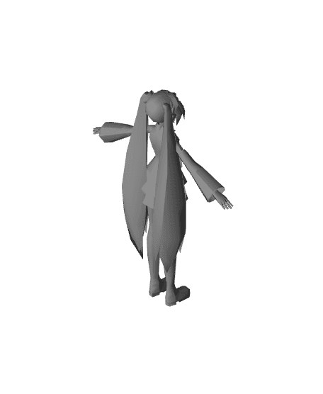 Hatsune Miku 3d model