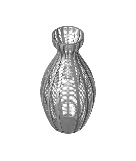 String Vase 3d model