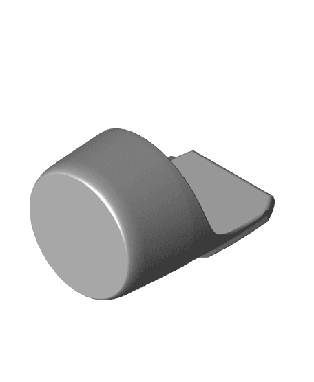 Cup holder magnetic phone mount 3d model