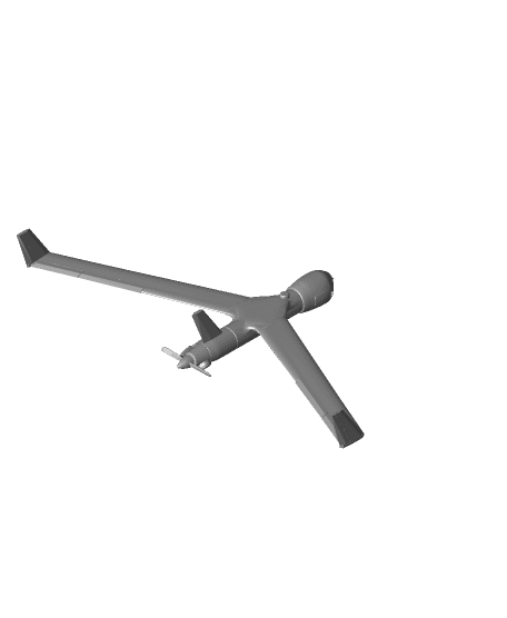 Scan Eagle UAV 3d model