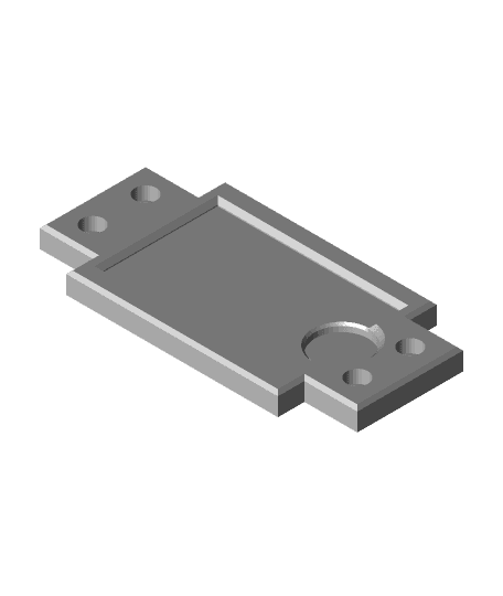 Aluminum Card Jig 3d model