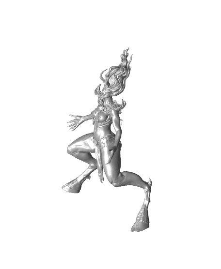The Godess of agony  3d model