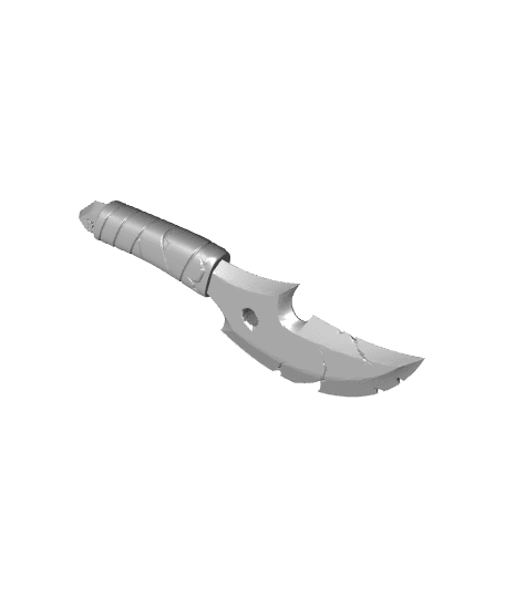 Stylized Knife 010424 3d model