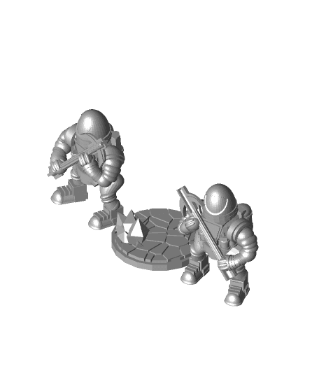 FHW: Dairr Chippers Troopers with Powerpick 3d model