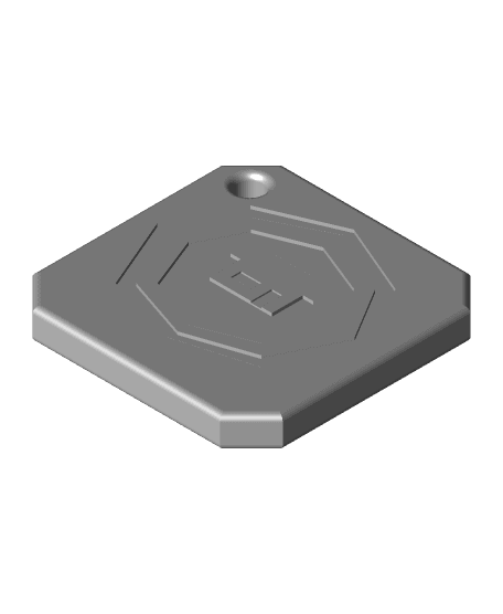 RuneScape Key Chain 3d model