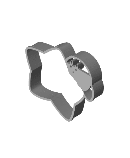 Star Cookie Cutter, Biscuit Cutter 3d model