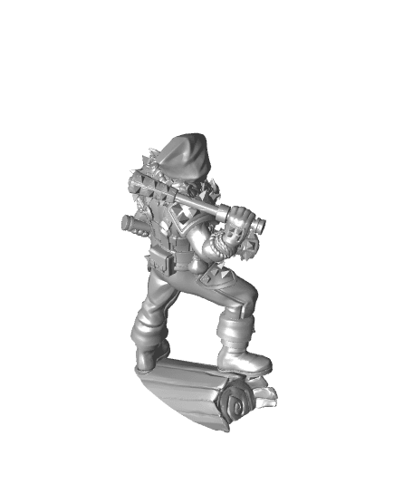 Marauder 04 (25mm Base) 3d model