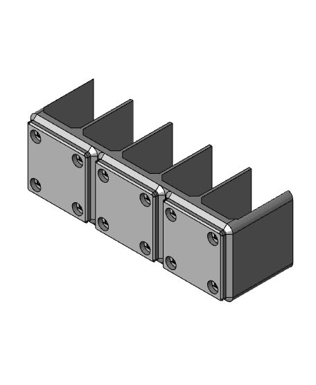 Light Plyer holder/ Crimper Holder/ Thick Item Holders 3d model