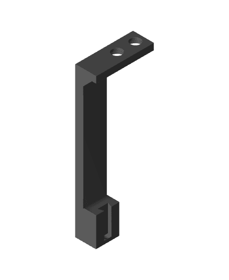 Screw Wall Filament Holder 3d model