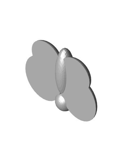 3d butterfly.stl 3d model