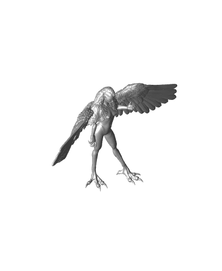 Harpy - Tabletop Miniature 3d model