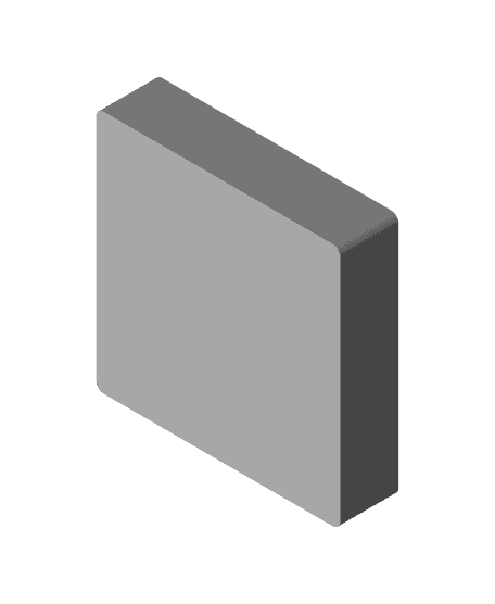 Box bottom 90x90x20.stl 3d model