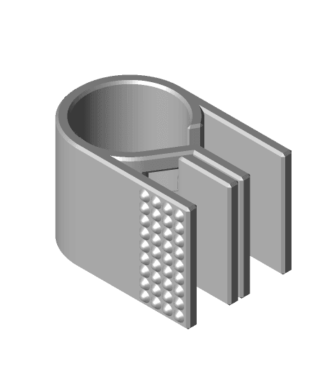 Round Compliant Clips 3d model