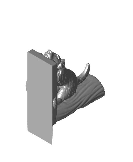 Dog Bookends 3d model