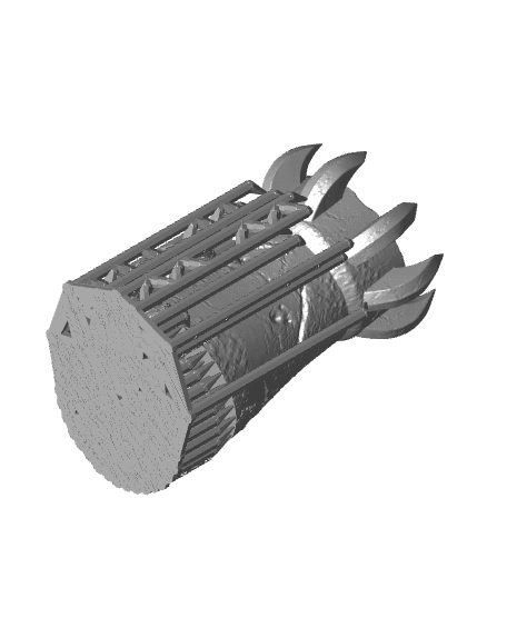 Hell Cannon 3d model