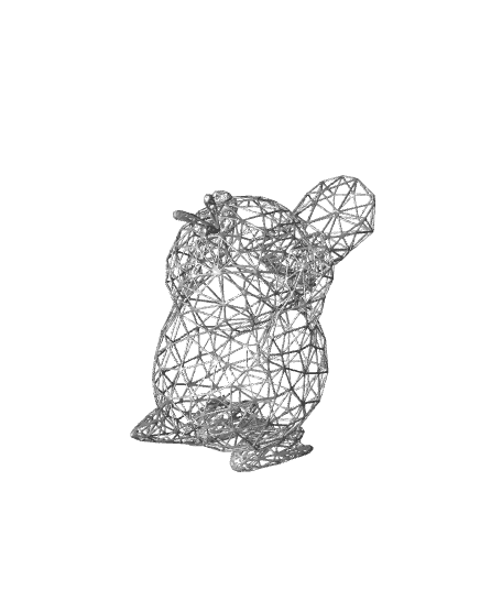 #054 Psyduck Pokemon Wiremon Figure 3d model