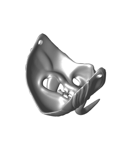 Oni Mask #2 3d model