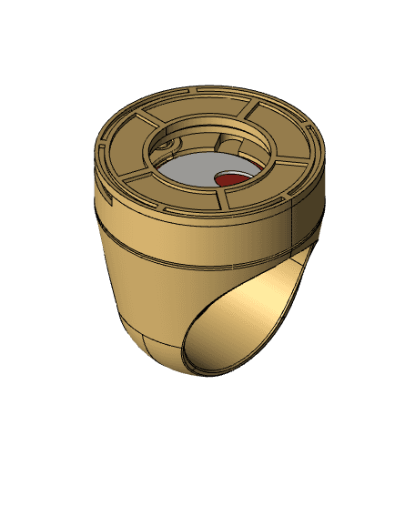 Star Wars Rebel Alliance Ring - Source File 3d model