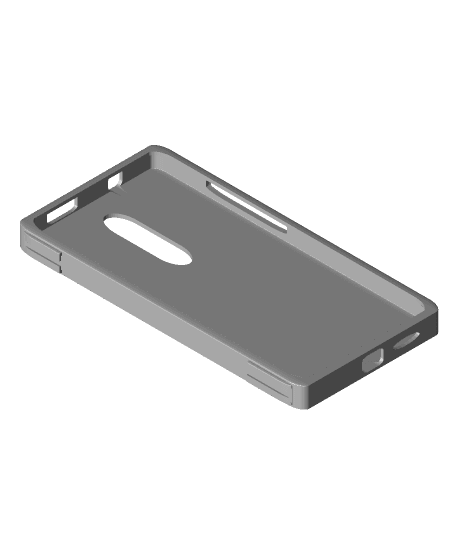 XIAOMI MI 9T CASE with top part 3d model
