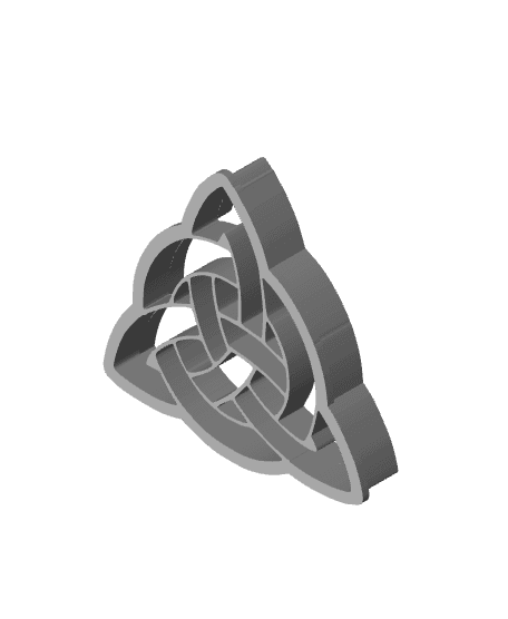 Celtic Cookie Cutter, Biscuit Cutter 3d model