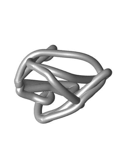 Tangled Ring 3d model