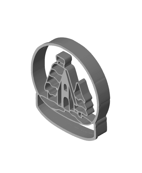 Cookie Cutter, Biscuit Cutter 3d model