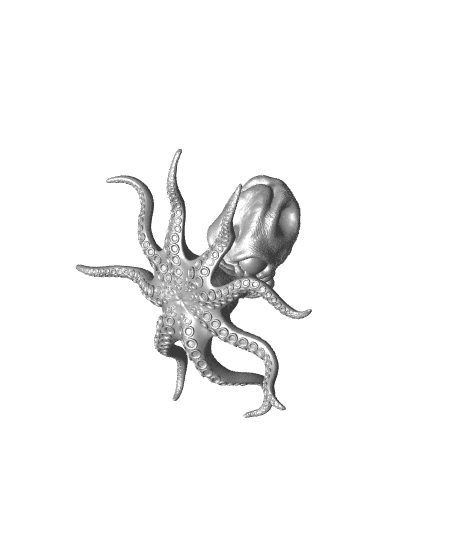 Octopus Monster 3d model