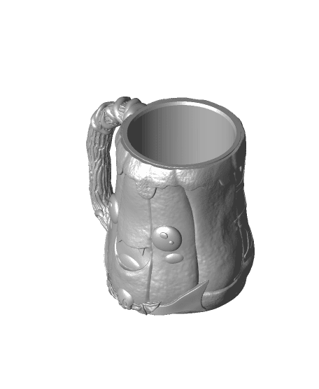 Pumpkin Vampire Soda Can (remix of the Blank Can Cup RETURNS! made by MandicReally) 3d model