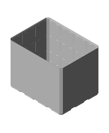 4x3x3 - Universal Multigrid Bin Extension 3d model