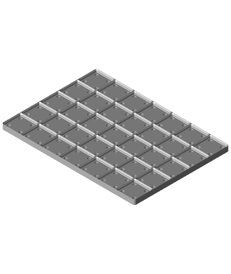 Weighted Baseplate 5x7.stl 3d model
