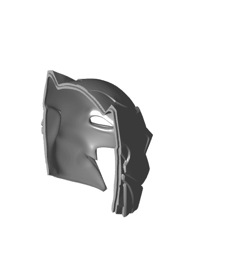 Batman Sci fi injustice 2 Fan art Cowl 3d model