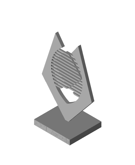 Trophy 4 #3DPIAwards 3d model