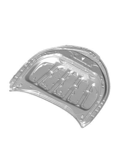 Toyota Car Hood（generated by Revopoint POP 2） 3d model